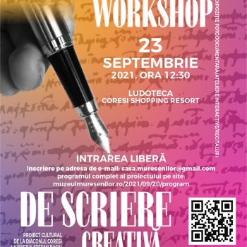 WORKSHOP DE SCRIERE CREATIVĂ